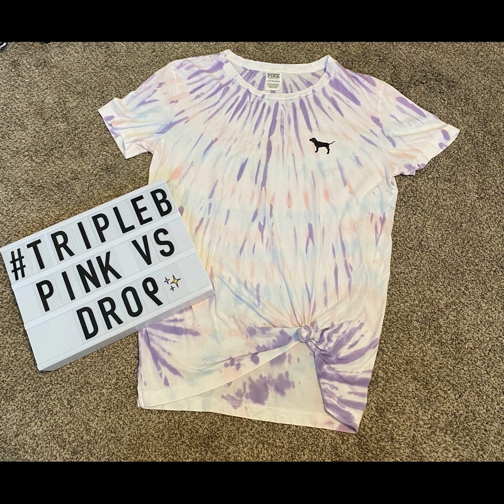 PINK Tye Dye Tee